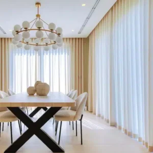 Wave Style Sheer Curtains